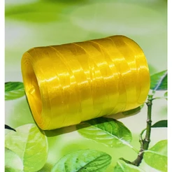 10 Rolos Fitilho AMARELO CANARIO 5 mm 10 x 50 Metros (500 metros)