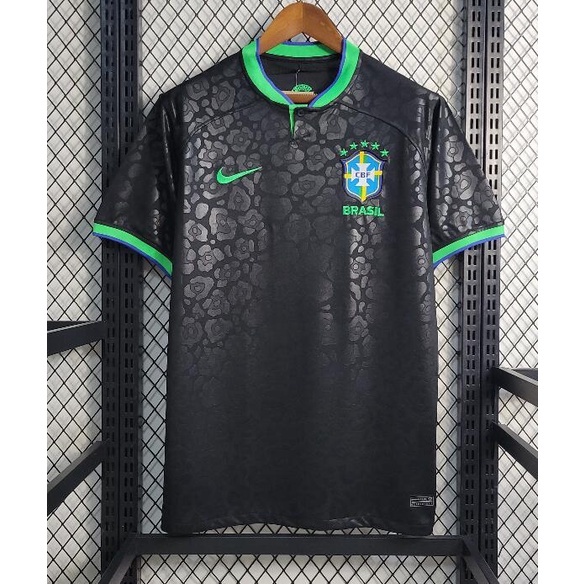 Camisas de futebol em destaque edição especial preta 2022/2023