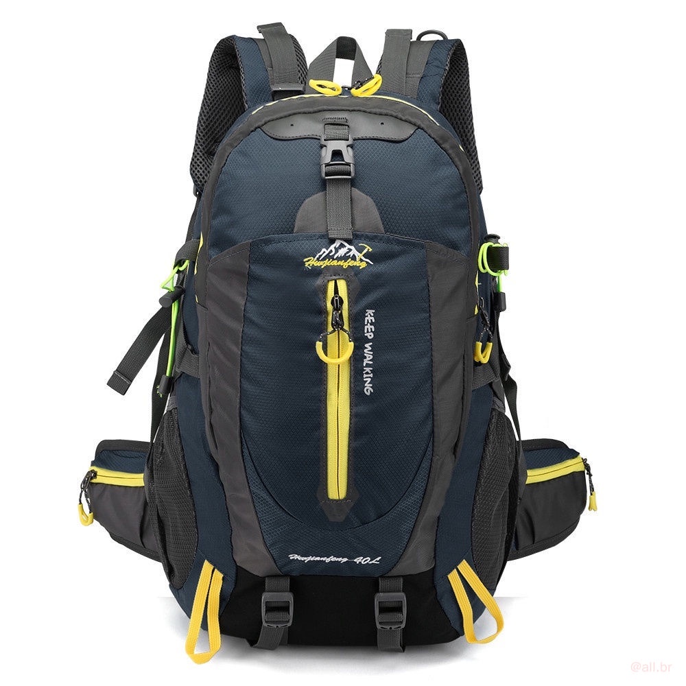 Mochila De Escalada À Prova D'água Viagem Esportiva Ao Ar Livre Acampamento Caminhada Trekking Mulheres Para Homens em Oferta na Shopee