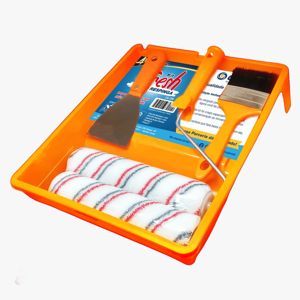 Kit Fresh Não Respinga 4 Peças - Castor