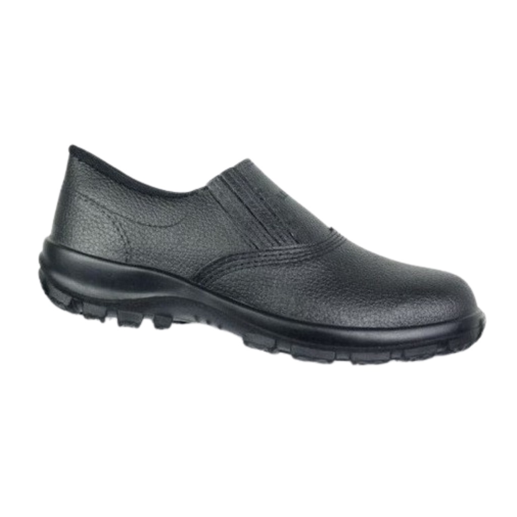 Bota Botina Sapato Segurança Elástico Bico Pvc NP270 Rogil