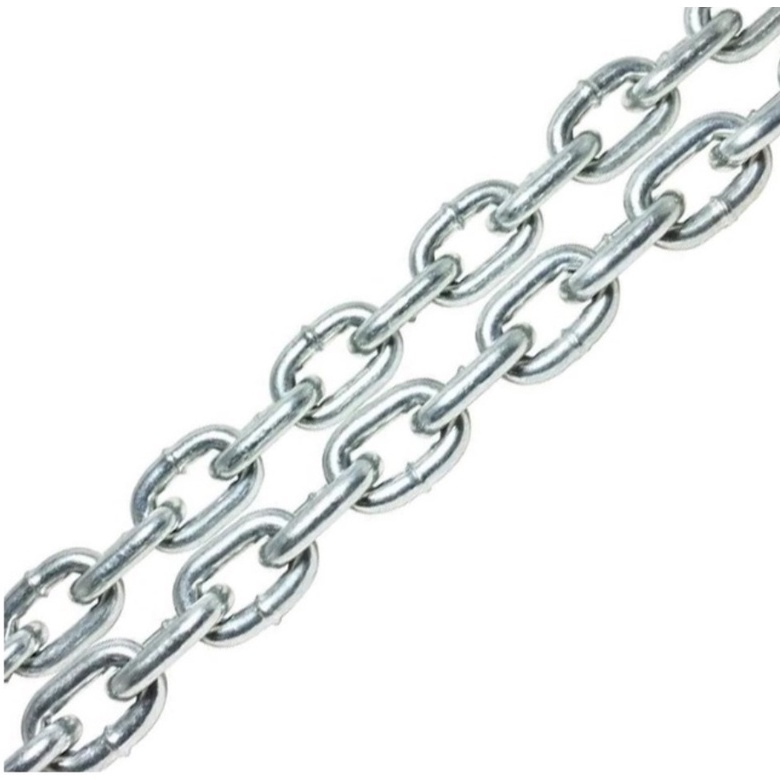 Corrente Elo Soldada 3mm Em Aço Galvanizado - Metro