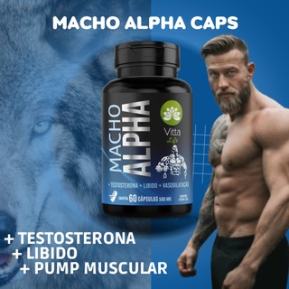 Macho Alpha Vasodilator e Pré-hormonal +testosterona +libidio ...