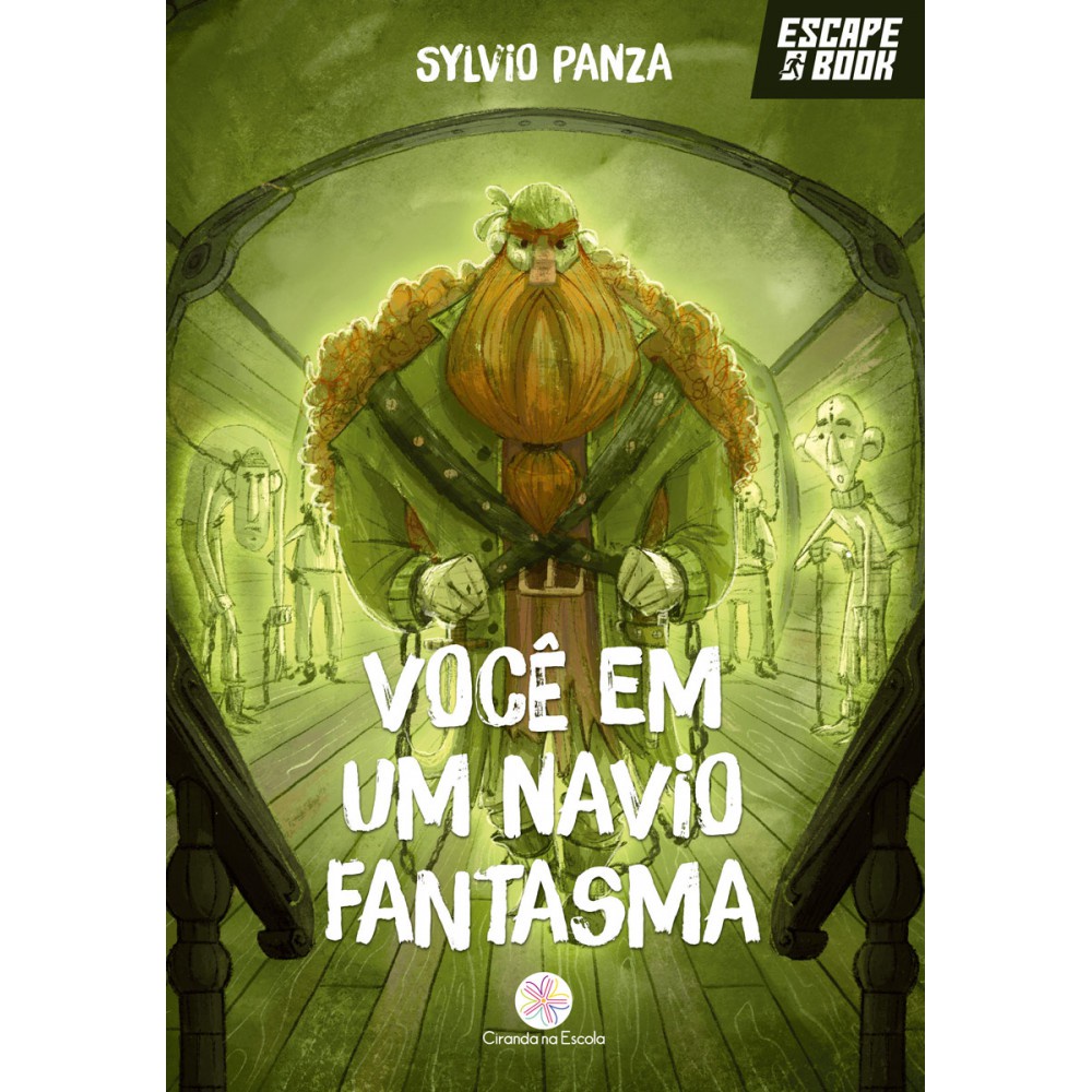 Livro - Escape Book - Você em um navio fantasma em Oferta na Shopee