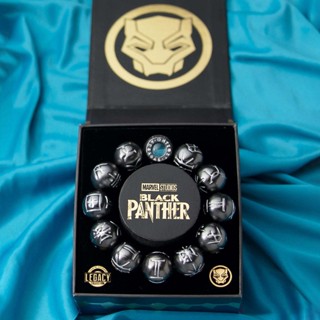 Pantera Negra De Verão Pulseira De Contas De Kimoyo Rocklove 2.0 Marvel Periféricos Genuínos