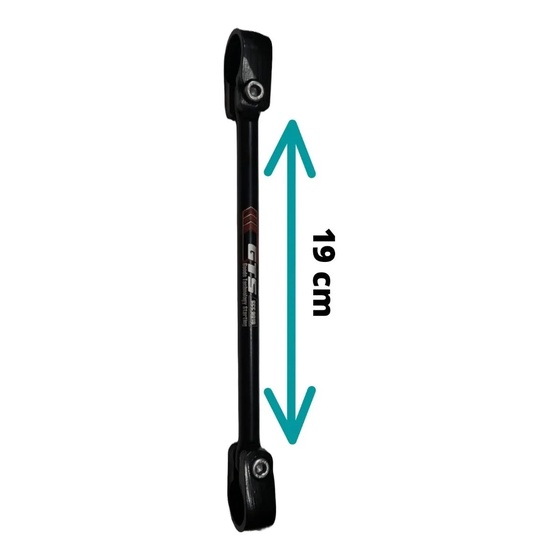 Detalhes do Barrinha GTS de Guidão Travessa Para Moto e Bike Escrita a Laser Original