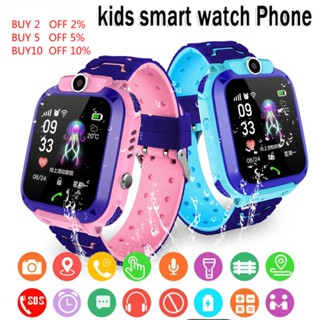 Q12 Smartwatch Relógio Inteligente Infantil SOS Para Crianças Com Cartão Sim A Prova D
