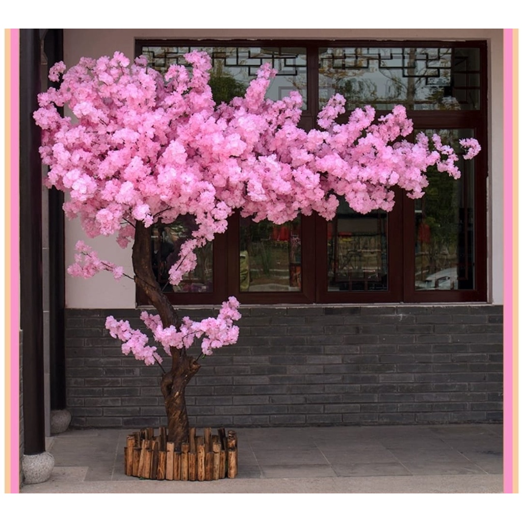 flor de cerejeira artificial enfeite e decoracao | Shopee Brasil