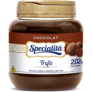 Recheio Specialitá Trufa 2kg - Duas Rodas em Oferta na Shopee