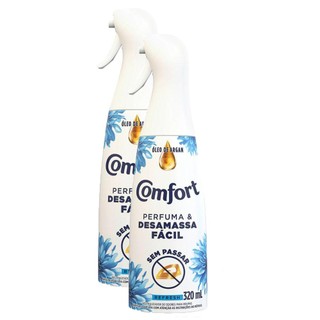Kit 2 Revitalizador Instantâneo Comfort para Roupa Refresh 320ml