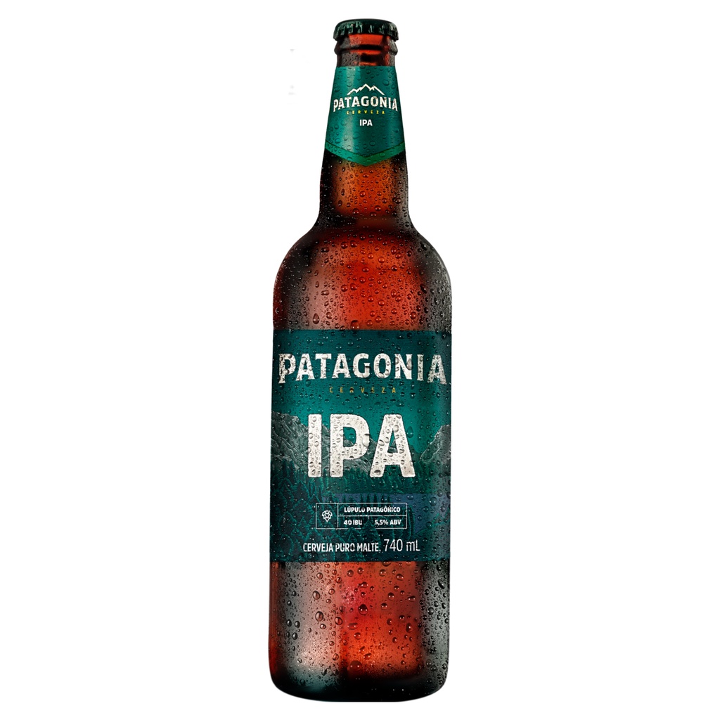 Cerveja IPA Puro Malte Patagonia Garrafa 740ml