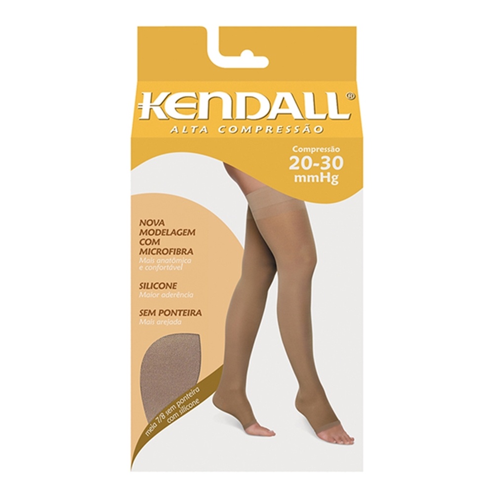 Meia 7/8 kendall alta compressão sem pontera em Oferta na Shopee