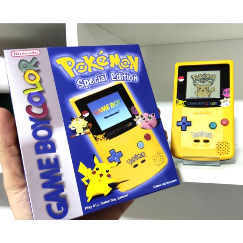 Cartucho Pokémon Yellow Fita Nova + Capinha Jogo para GameBoy Game Boy  Color Gbc Gba