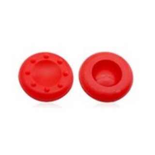 Par de Grip Protetor Borracha de Silicone p/ Botão analógico de Controles PS3 / XBOX 360 / XBOX ONE / PS4 /-cor vermelho