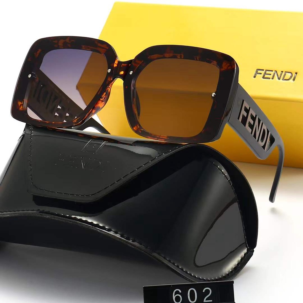 6CGA FENDI 2022women sunglasses new fenf personalized sunglasses women's all-match European and American retro sunglasses 2022