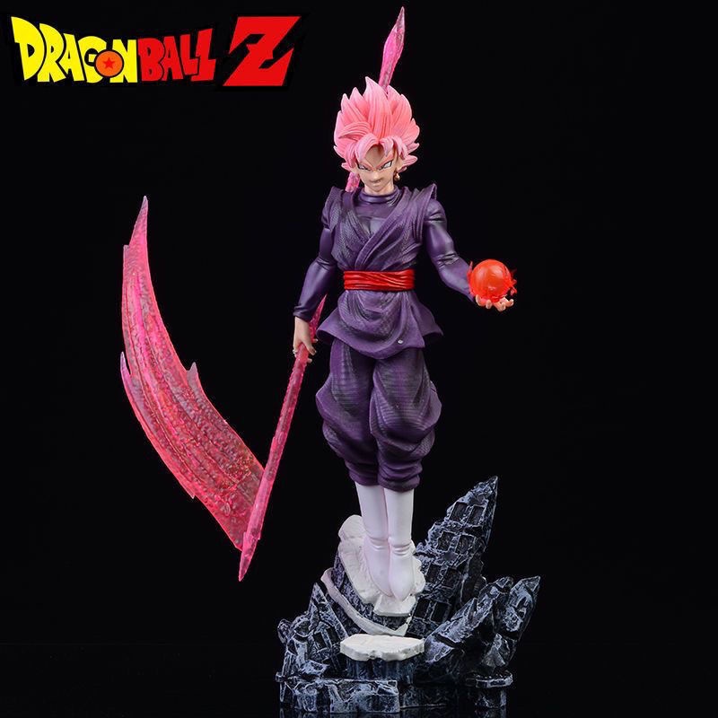 Estátua Goku Black Super Saiyan Rosé: Dragon Ball Super (Son Gokou