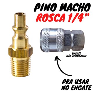 Pino de Engate Rápido Macho 1/4"