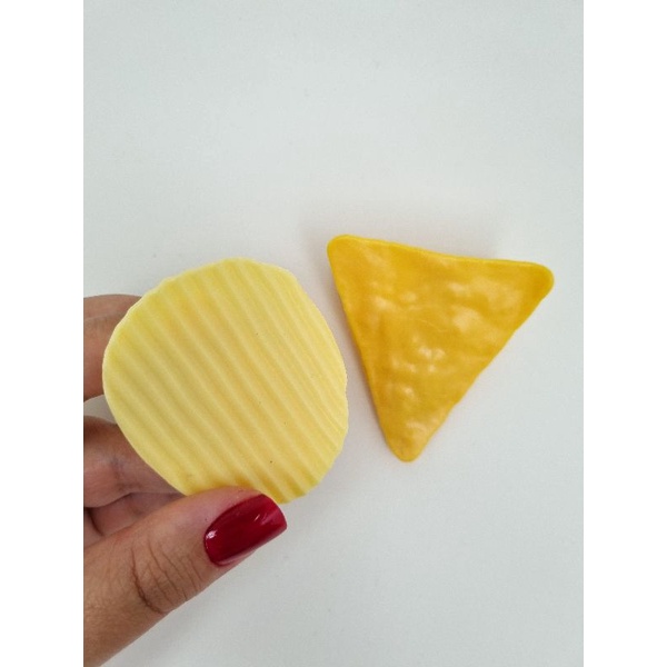 Grampo Divertido Marca Página Salgadinhos Ruffles e Doritos