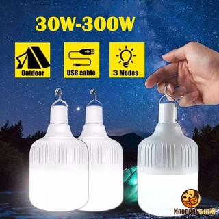 30W-300W Upgrated Super Bright camping Portátil Luz led Recarregável Lanterna De Emergência Lâmpada Da Tocha Ao Ar Livre