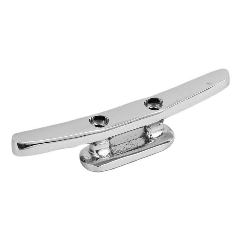 Cunho Amarrador Corda Latão Cromado 10cm 4 Polegada P/ Barco Lancha Iate Yacht