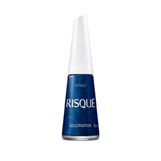 Esmalte Risque Azul Metálico Azulcrination 8ml