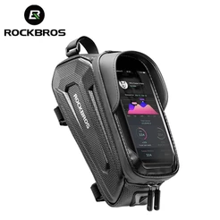 Bolsa ROCKBROS Suporte De Celular De Bicicleta 6.8 " De Armação Frontal Para Acessórios De Ciclismo EVA