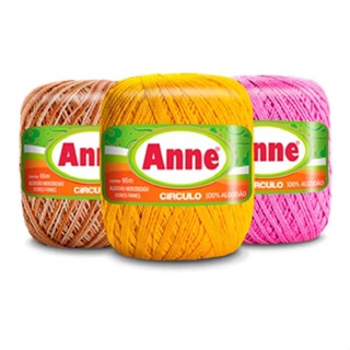 Linha Anne Para Crochê | 65 Metros - Cartela 2
