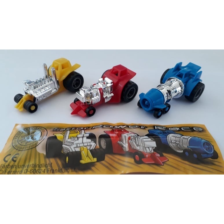Kinder ovo - Coleção completa - Traktor Power Race