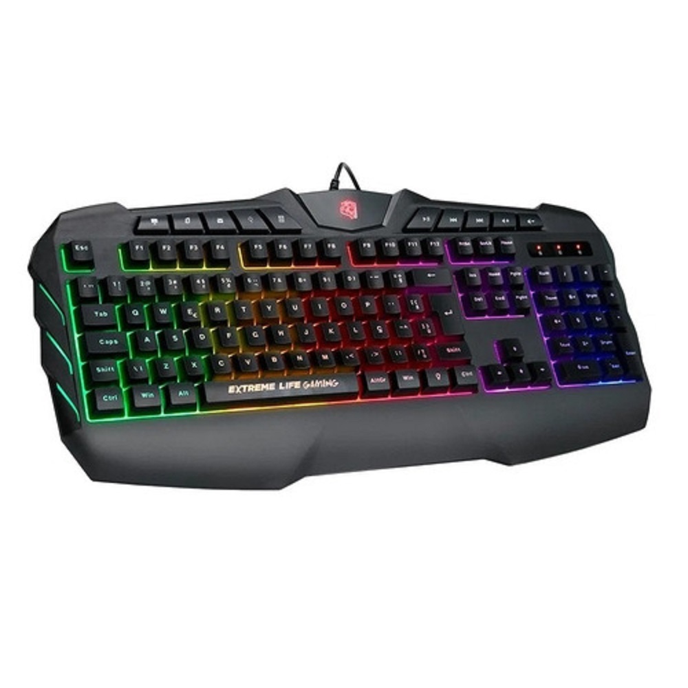 Teclado gamer hybrid mechanical pulse fire elg tghmpf