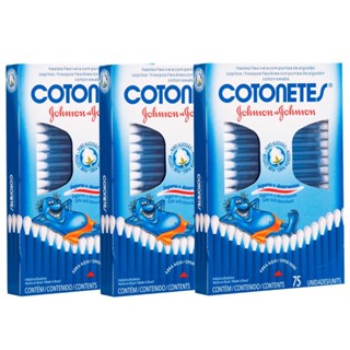 Kit Hastes Flexíveis Cotonetes com 225 unidades