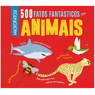 Livro 500 Fatos Fantasticos Sobre Animais em Oferta na Shopee