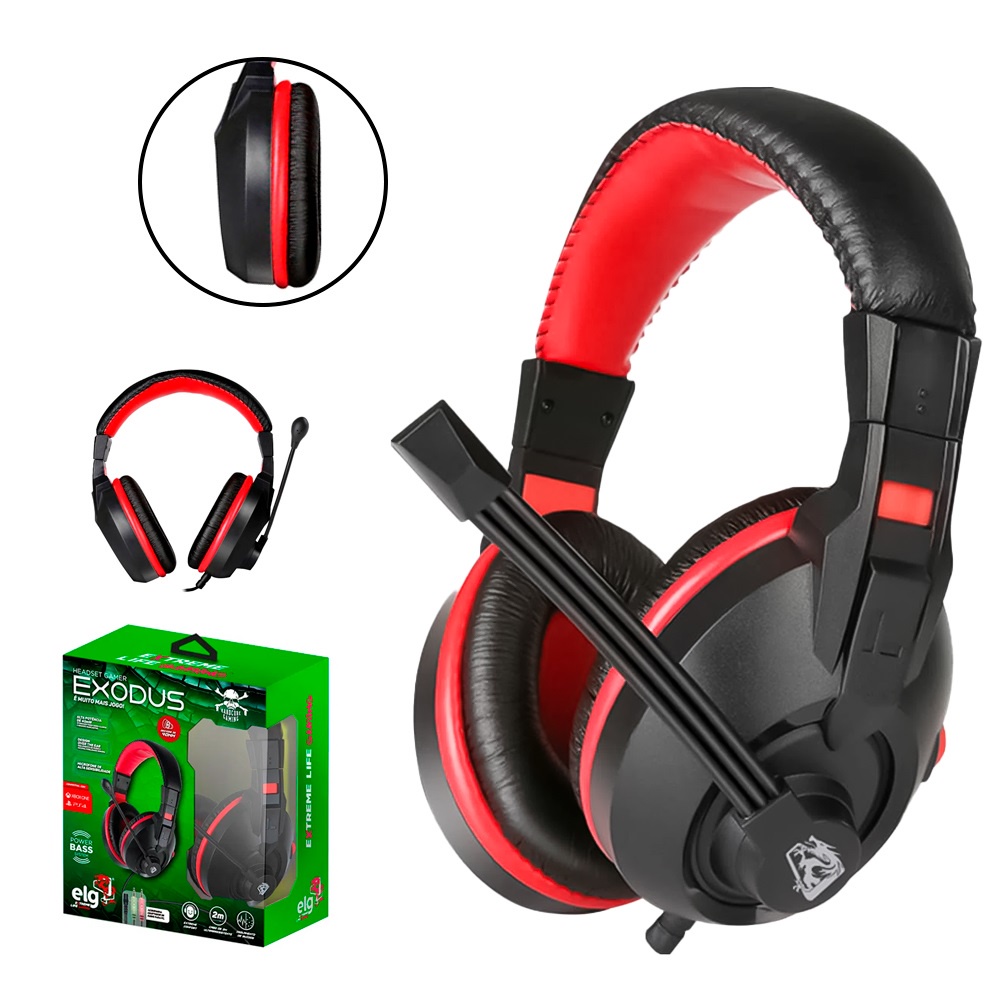Headset gamer exodus hgex