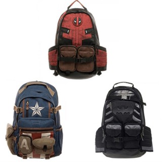 Super Heróis Filme Deadpool Cosplay Mochila De Alta Capacidade Estudante Viagem Para Homens E Mulheres