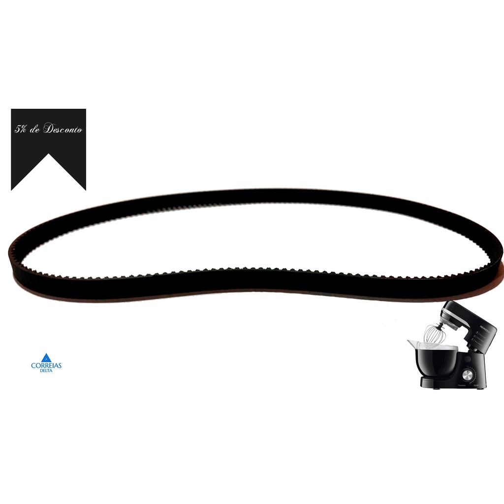 Kit 2x Correias para Batedeira Planetária Bp-03 - Mondial