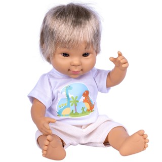 Boneca Coleção Down Menino Loiro Licenciado Apae Cotiplás