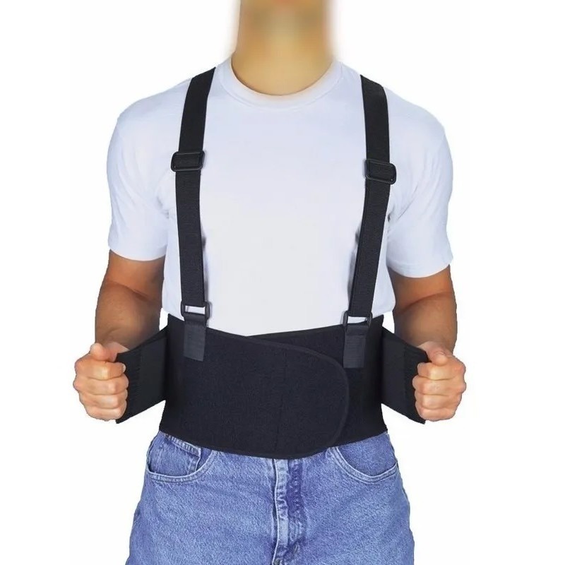 Cinta Para Carga Protetora Abdominal Lombar Suspensorio Coluna Unisex - Protetor Proteção Coluna Cinta Correção Postura Anti Dor Trabalhador