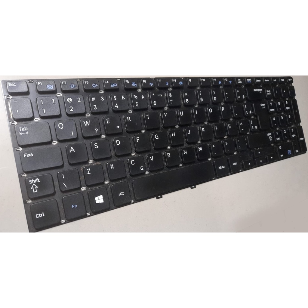 TECLAS AVULSAS NOTEBOOK SAMSUNG NP270 - PRETO. (FOTOS DO PRODUTO REAL)