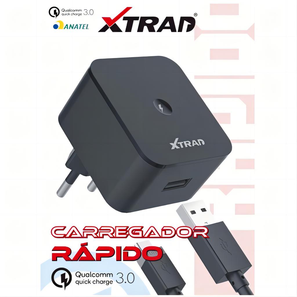 Carregador de Celular Rápido Turbo Tipo C Micro Usb V8 Lightning para iPhone