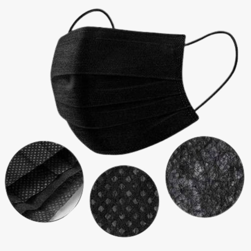 Kit 50 peças Máscara Descartável Facil Tripla Camada com Clip Nasal ANVISA