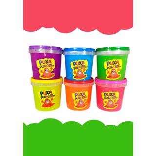 15 Unidades Slime com Glitter 180 gramas - Sortidas em Oferta na Shopee