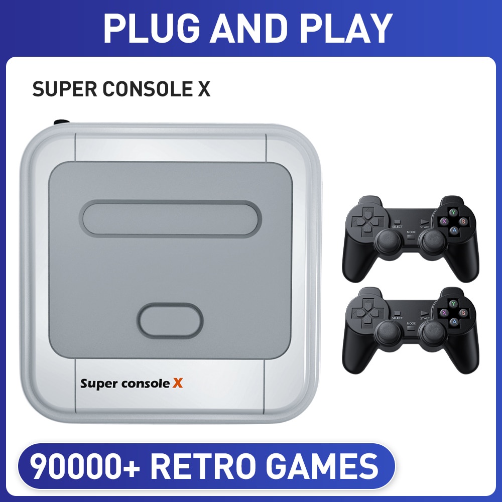 Console Super Retro Do Jogo De Vídeo Do Console X Cube Com