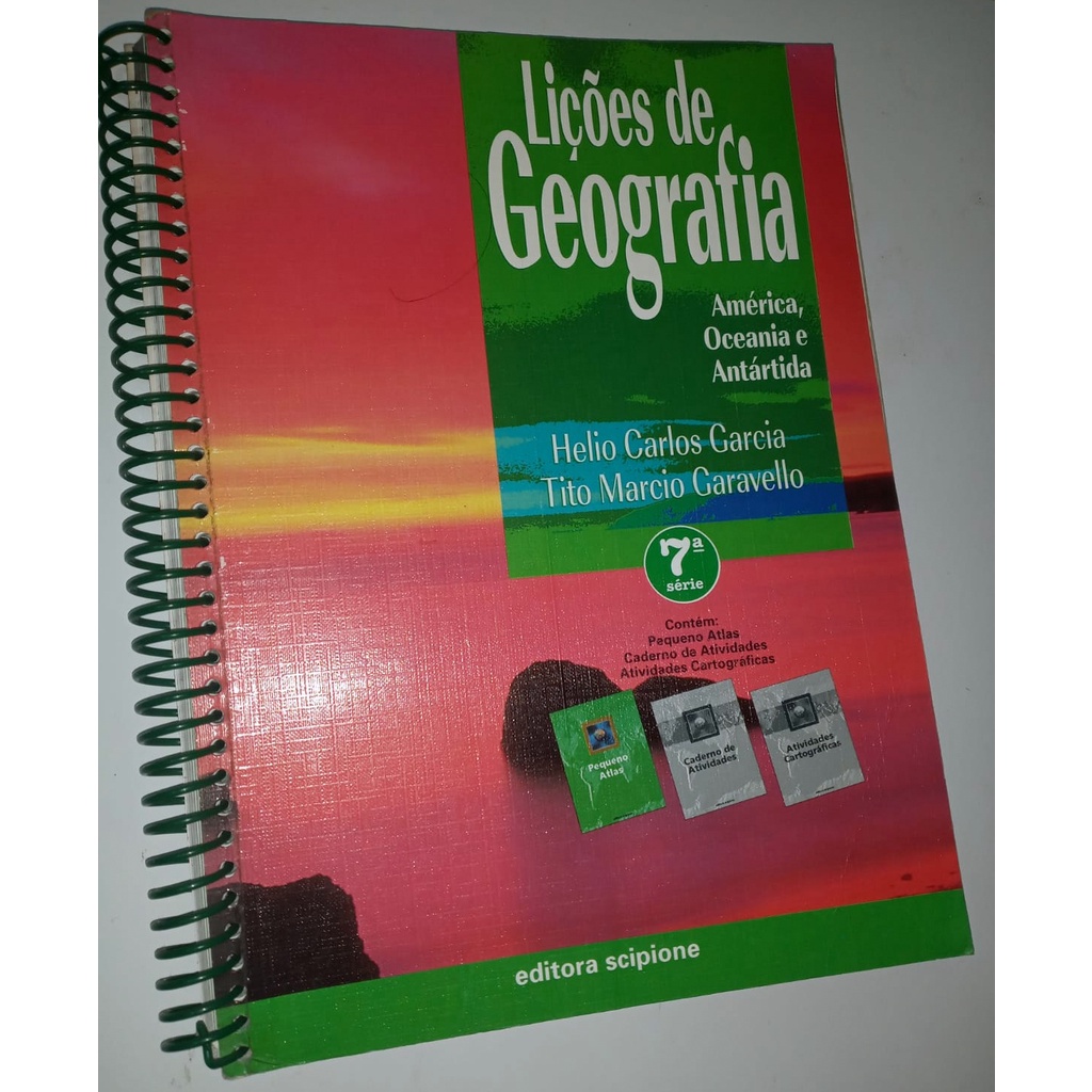 Liçoes De Geografia America Oceania E Antartida 7º Série Helio Carlos Garcia Tito Márcio Garavello