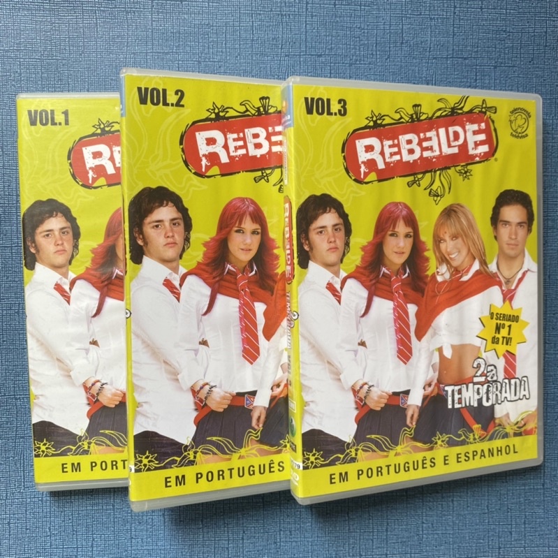 Dvd Rebelde Segunda Temporada Rbd Novela Anahi Dulce Maria