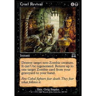 Renascimento Cruel (Zumbi) - Magic The Gathering