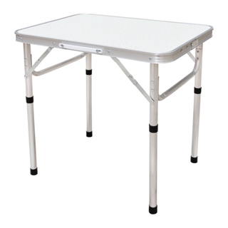 Mesa Dobrável Vira Maleta Camping 60x45cm Alumínio E Mdf Alira Home em Oferta na Shopee