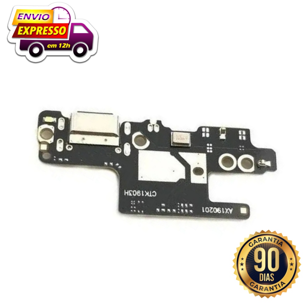 Placa Conector de Carga e Microfone Xiaomi Redmi Note 7