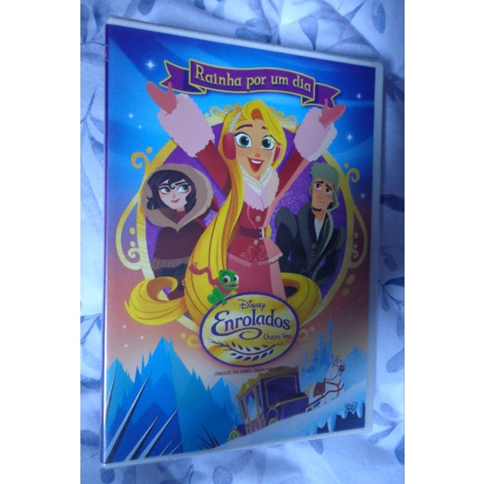 rainha por um dia enrolados outra vez Disney dvd lacrado