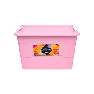 Caixa Organizadora Plástico Com Tampa e Travas 24 Litros em Oferta na Shopee