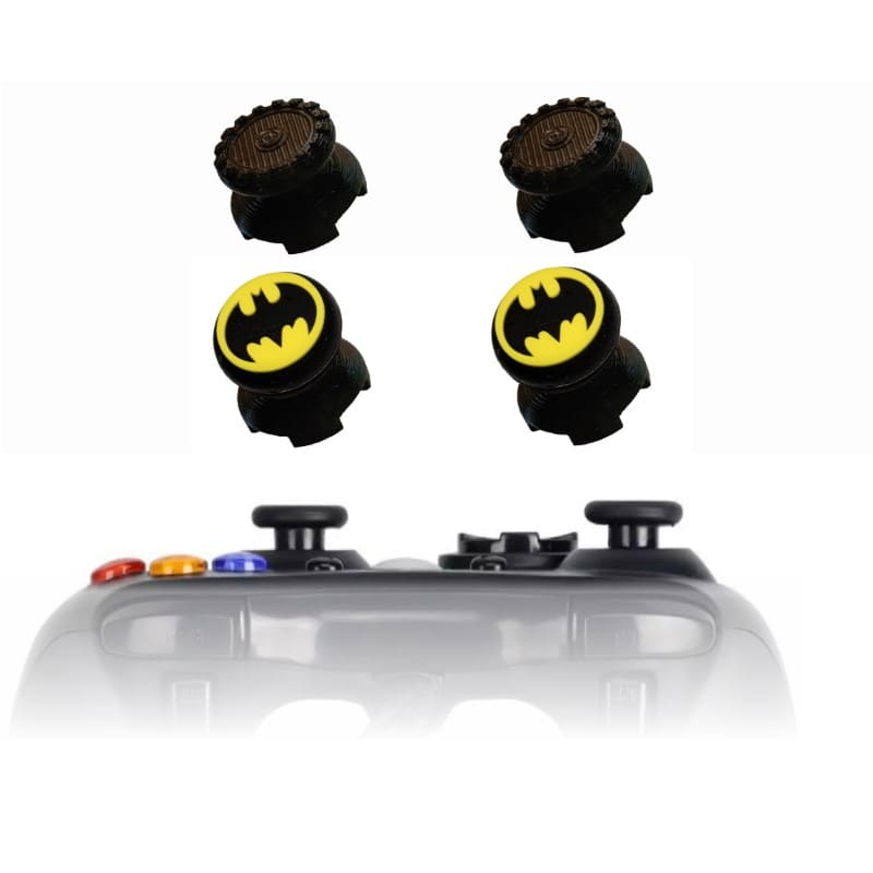 GripAimX Xbox 360 Extensor 3d Analogico Preto FPS Shooter Tiro Protetor Hero Batman