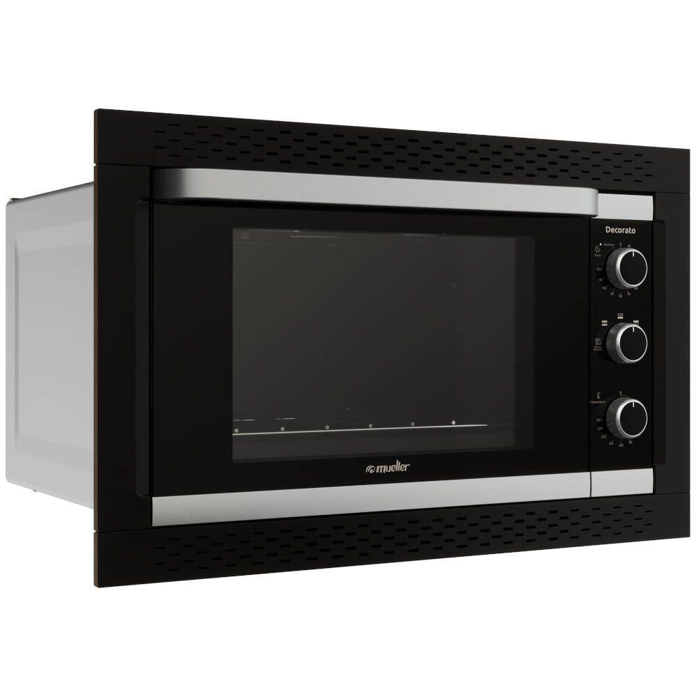 Forno Elétrico de Embutir Mueller Decorato 44 Litros com Timer Grill Luz Interna - Home Appliances